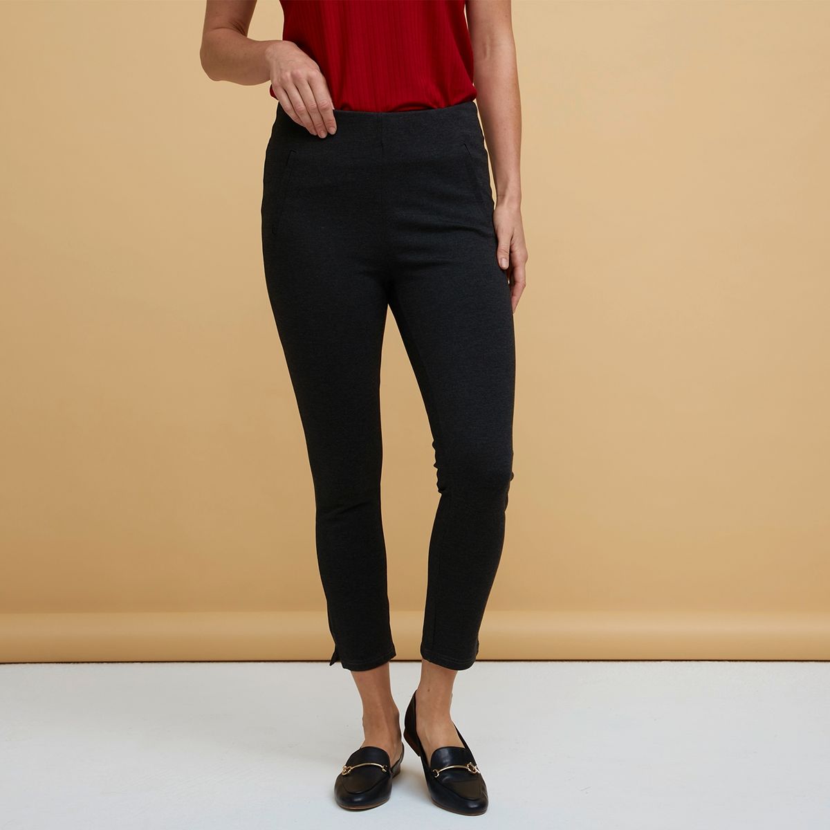 S COCCI - Leggings S.cocci Tiro Alto Mujer Casual Viscosa