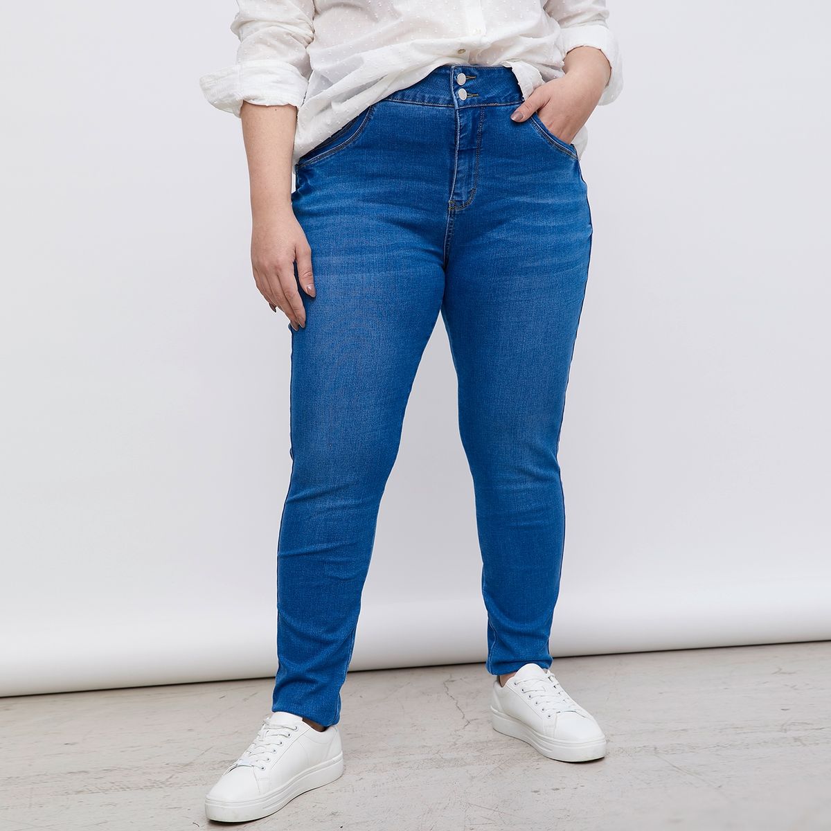 APOLOGY - Jeans Skinny Tiro Medio Mujer Apology