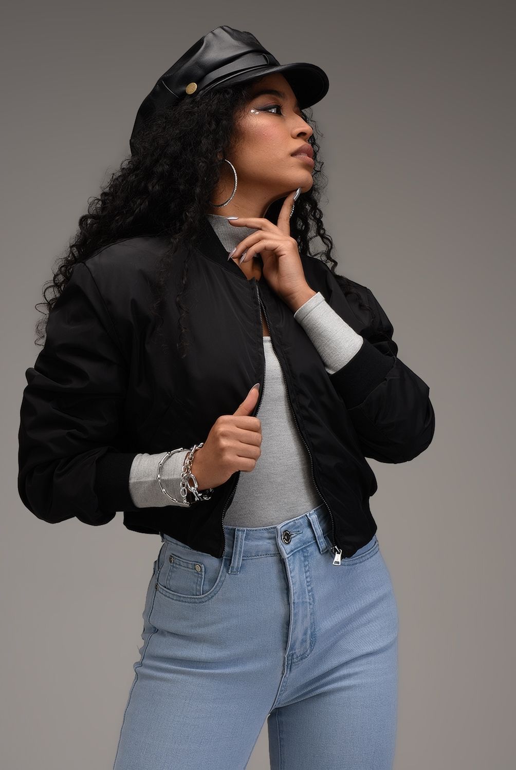 DAHLA - Dahla Chaqueta Bomber Mujer