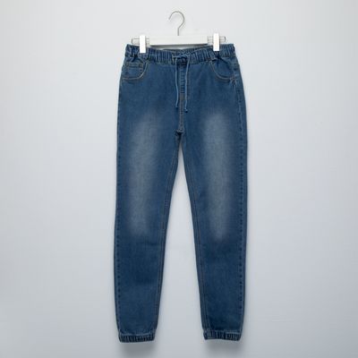 Imagen 2 del producto Jeans Jogger Niño Denim Algodón Cintura Elástica