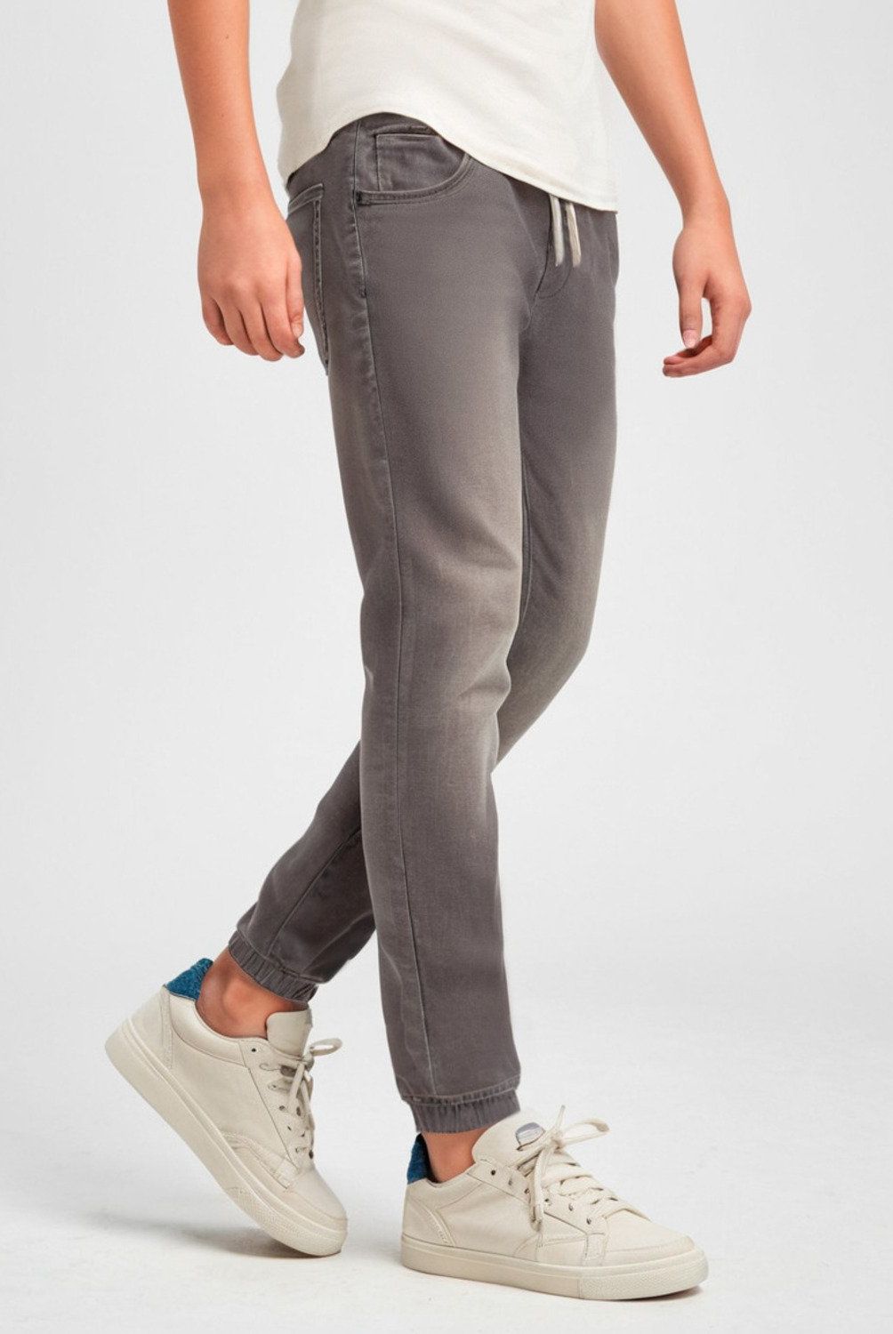 FEDERATION - Jeans Jogger Federation Niño Denim Algodón Cintura Elástica