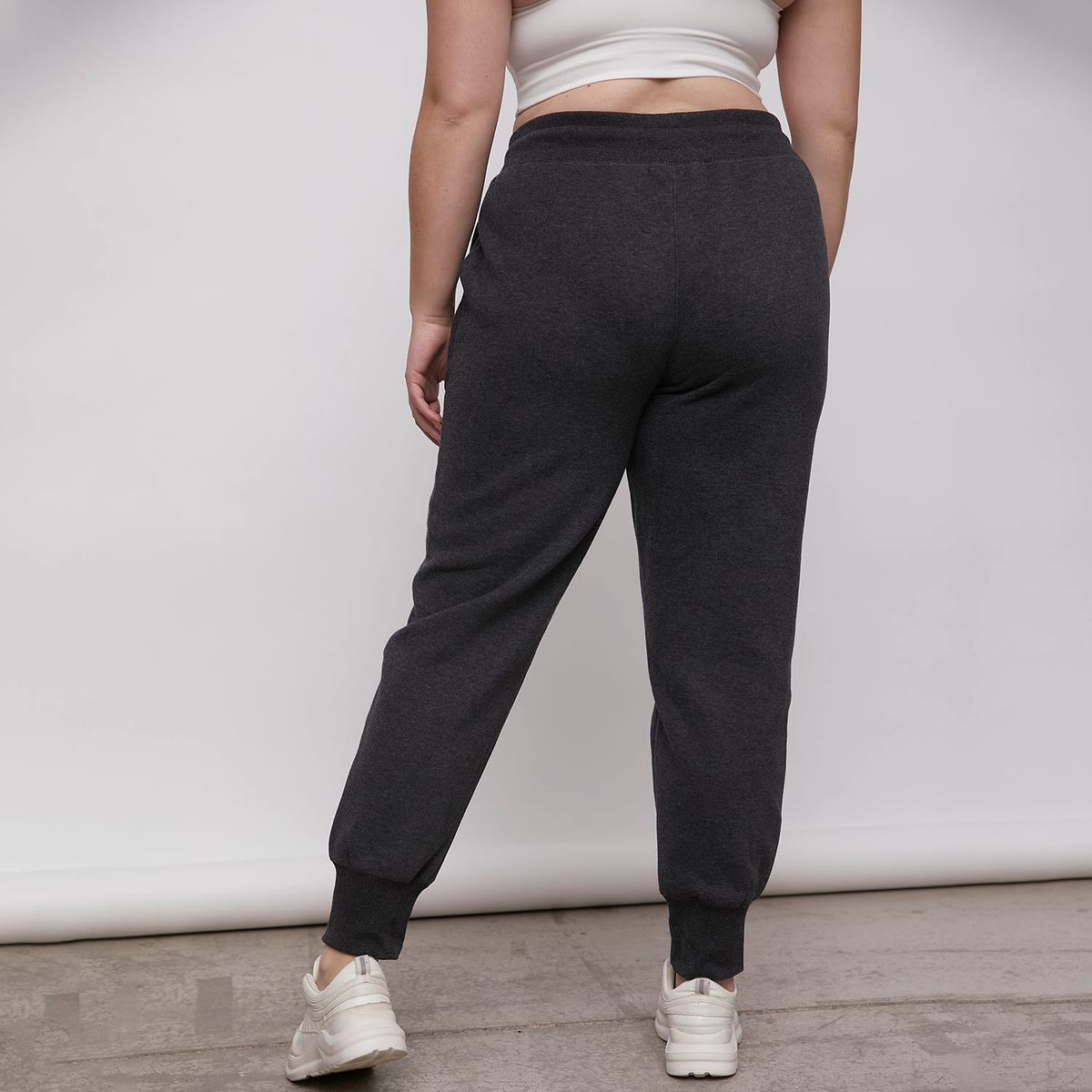 ELLE - Pantalón Jogger Tiro Alto Mujer