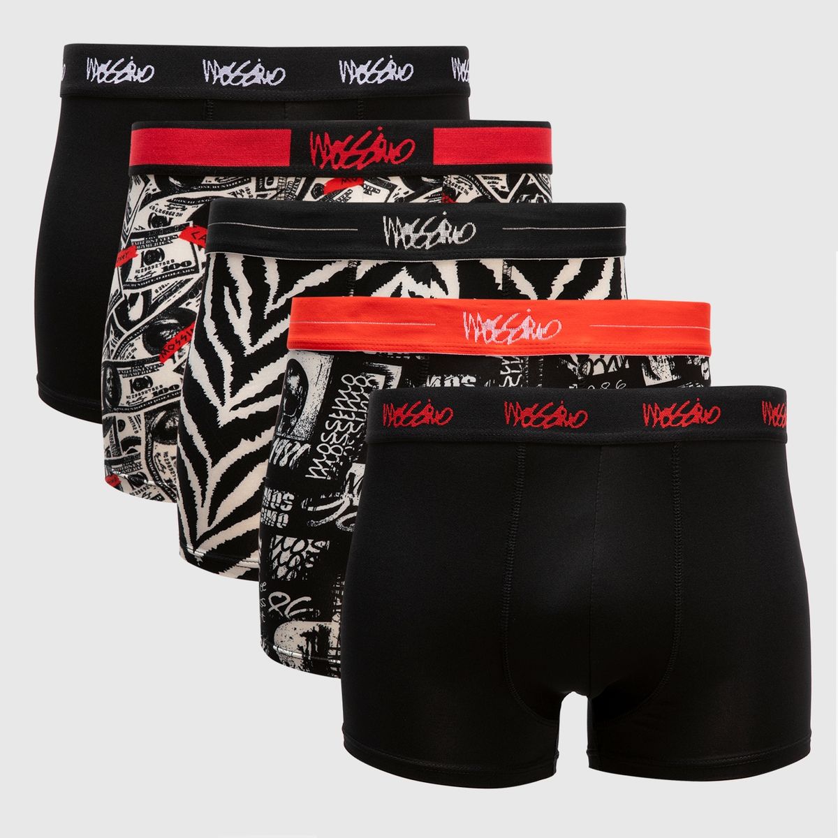 MOSSIMO - Pack De 5 Boxer Hombre Mossimo