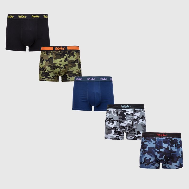 MOSSIMO - Pack De 5 Boxer Algodón Hombre Mossimo