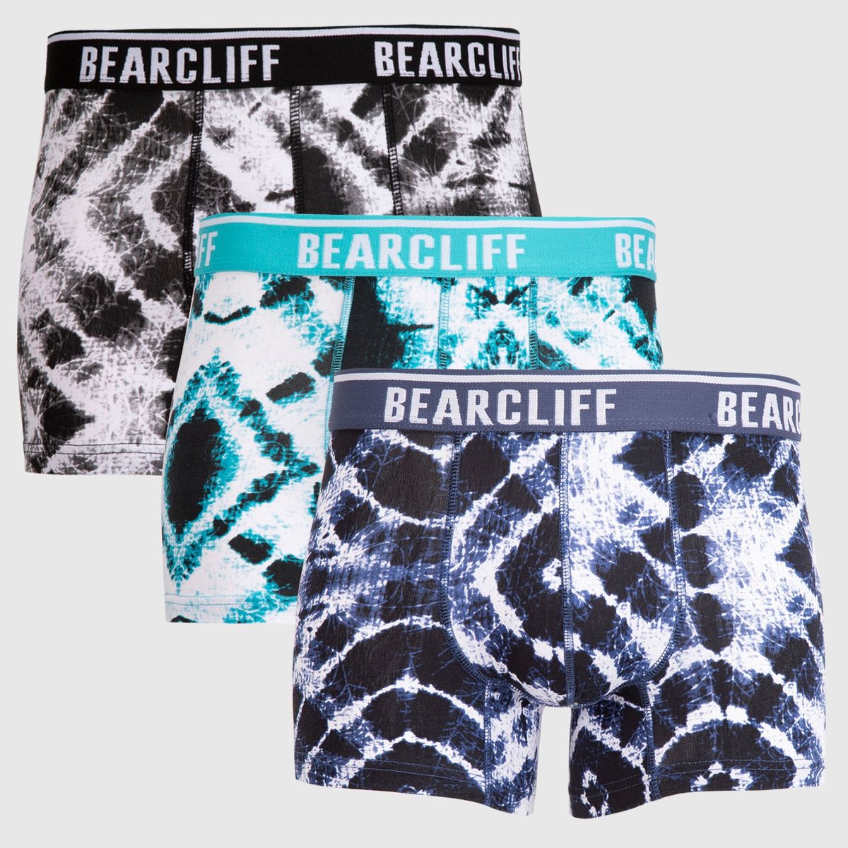 BEARCLIFF - Pack De 3 Bóxer Algodón Hombre Bearcliff