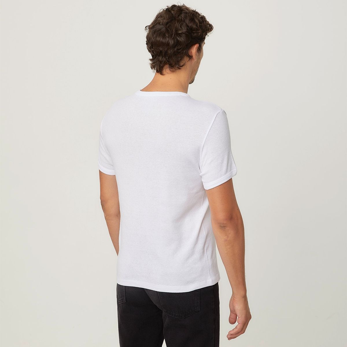 NEWPORT - Pack 2 Camisetas Interiores Hombre Newport Algodón Manga Corta