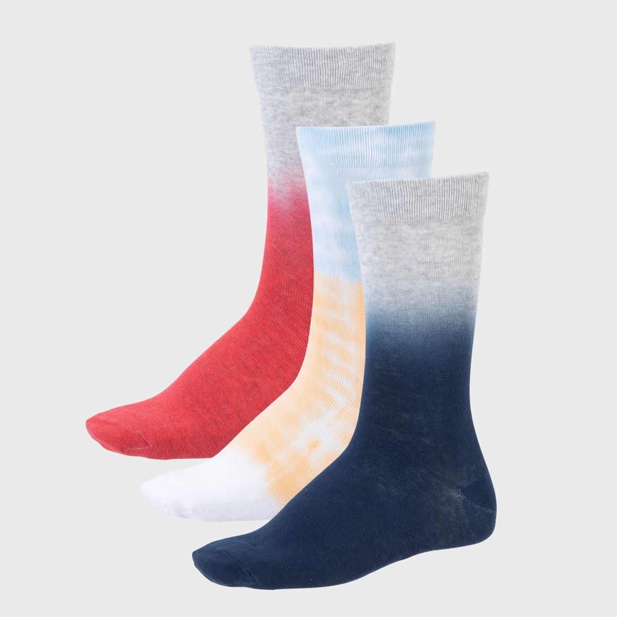 BEARCLIFF - Pack 3 Calcetines Casuales Algodón Hombre Bearcliff Estampado