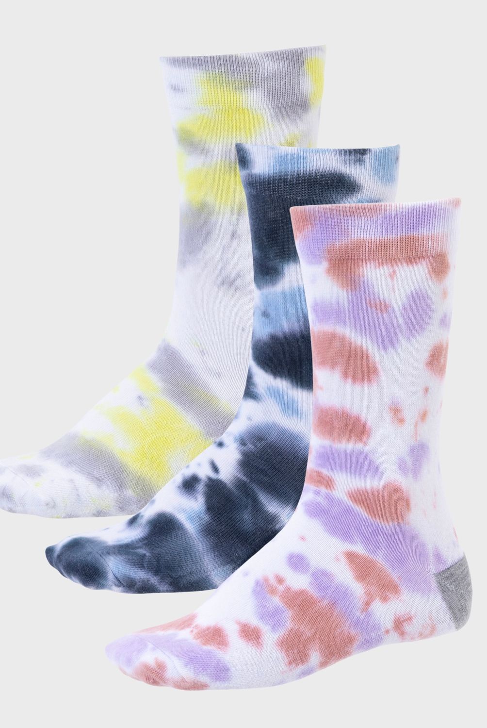 BEARCLIFF - Pack 3 Calcetines Casuales Algodón Hombre Bearcliff Estampado