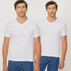 NEWPORT - Pack De 2 Camisetas Manga Corta Algodón Hombre