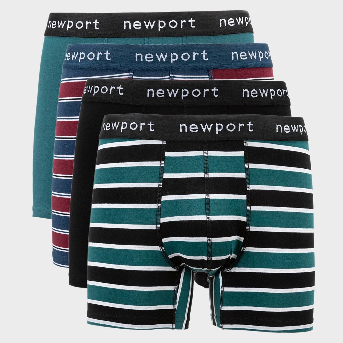 NEWPORT - Pack De 4 Bóxer Hombre Newport