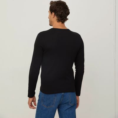 Imagen 2 del producto Pack 2 Camisetas Interiores Algodón Manga Larga Hombre