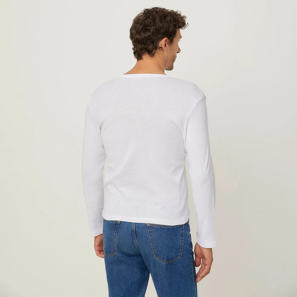 NEWPORT - Pack 2 Camisetas Interiores Newport Algodón Manga Larga Hombre
