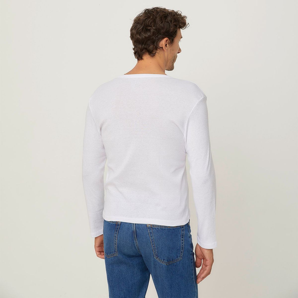 NEWPORT - Pack 2 Camisetas Interiores Newport Algodón Manga Larga Hombre