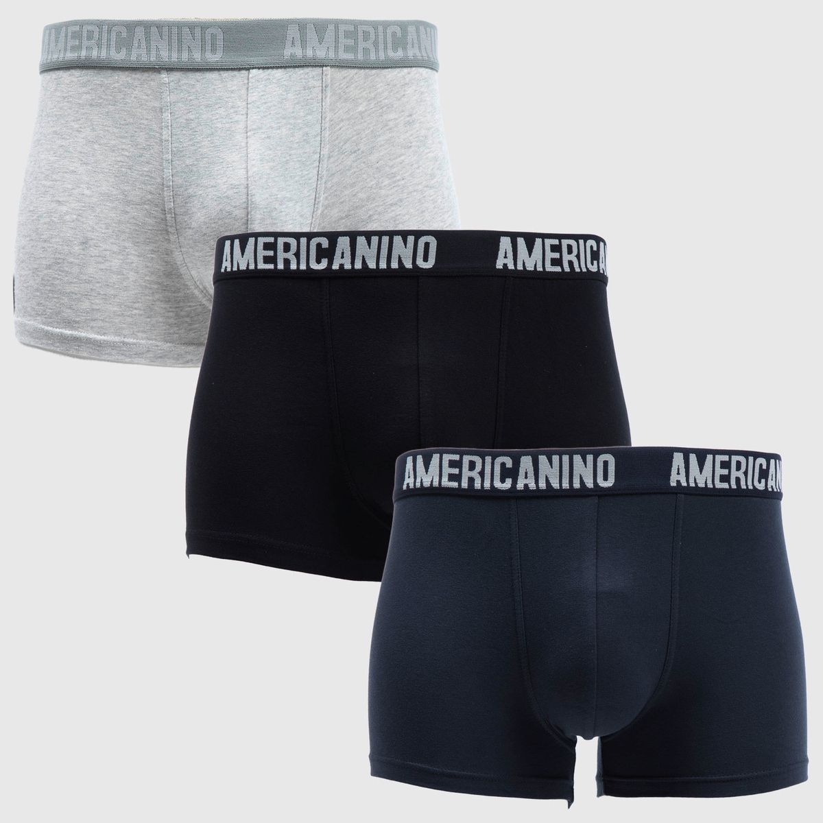 AMERICANINO - Pack De 3 Boxer Algodón Hombre Americanino