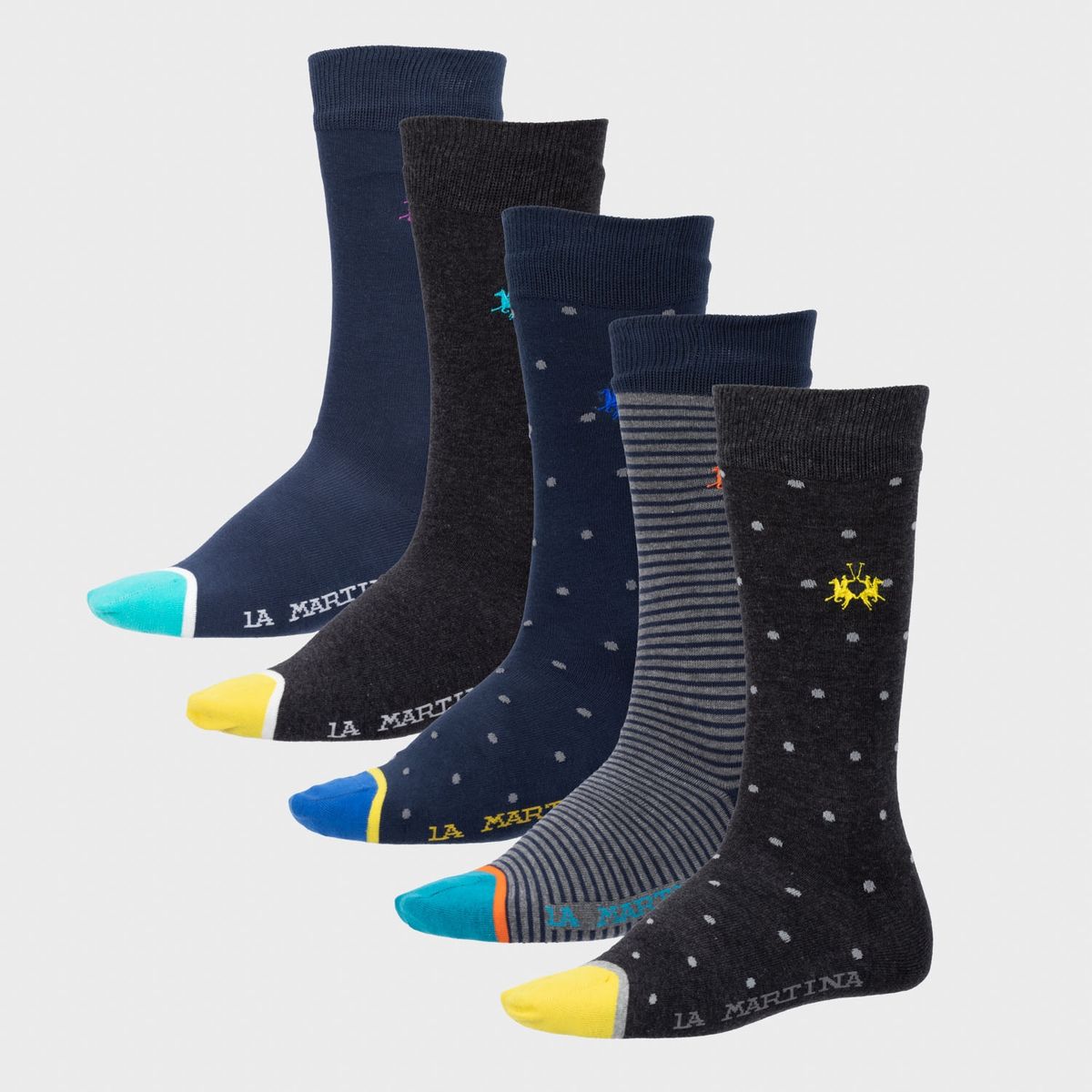 LA MARTINA - Calcetín Vestir Algodón Premium Hombre La Martina