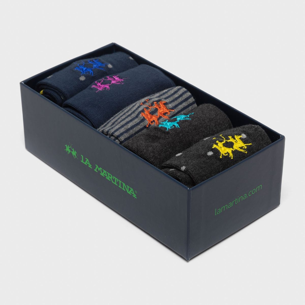 LA MARTINA - Calcetín Vestir Algodón Premium Hombre La Martina
