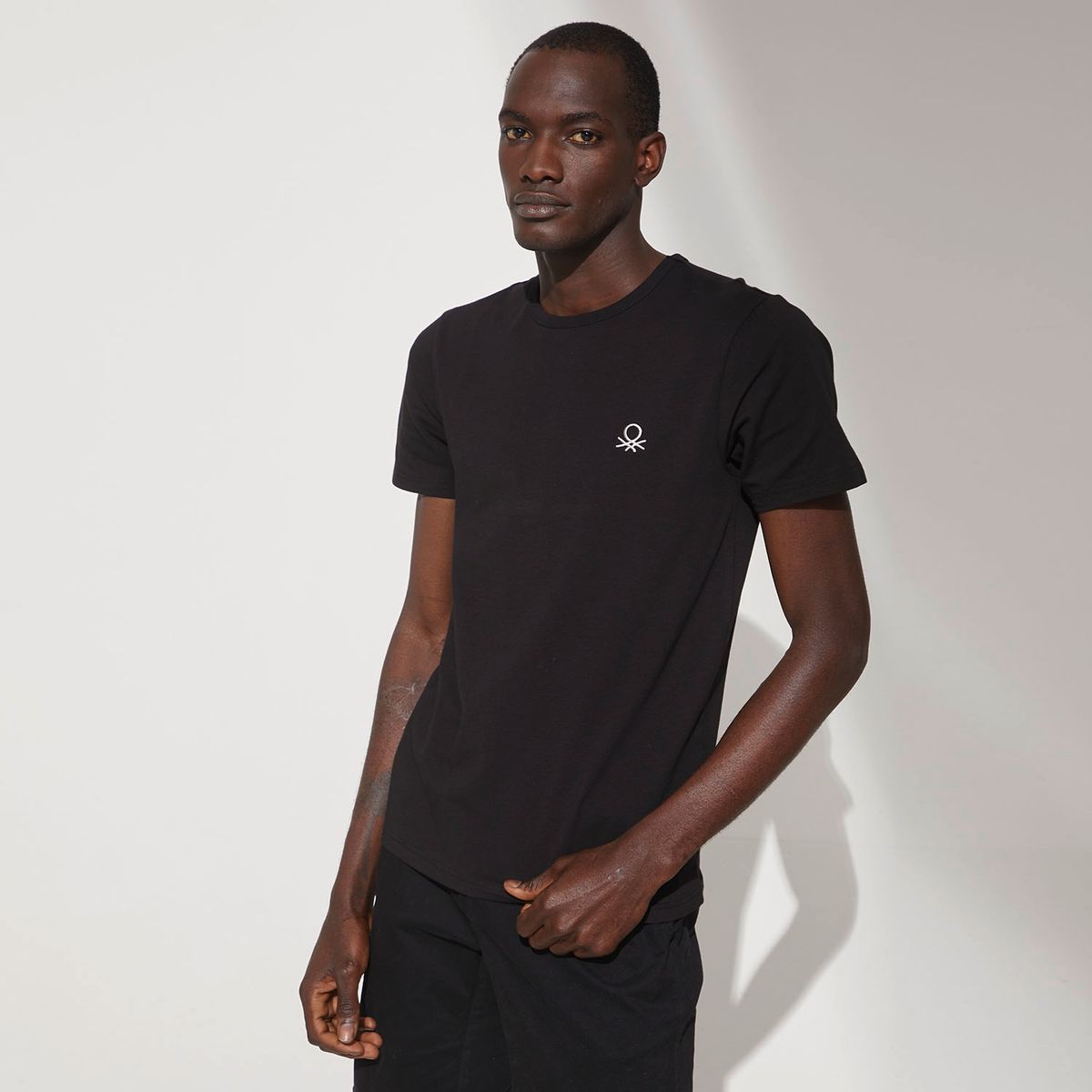 BENETTON - Benetton Pack de 2 Camisetas Algodón Hombre