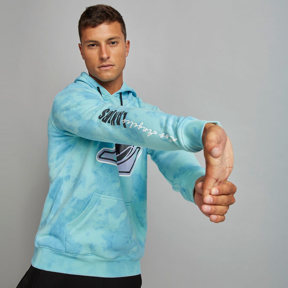 NBA - Nba Polerón Manga Larga Algodón Hombre