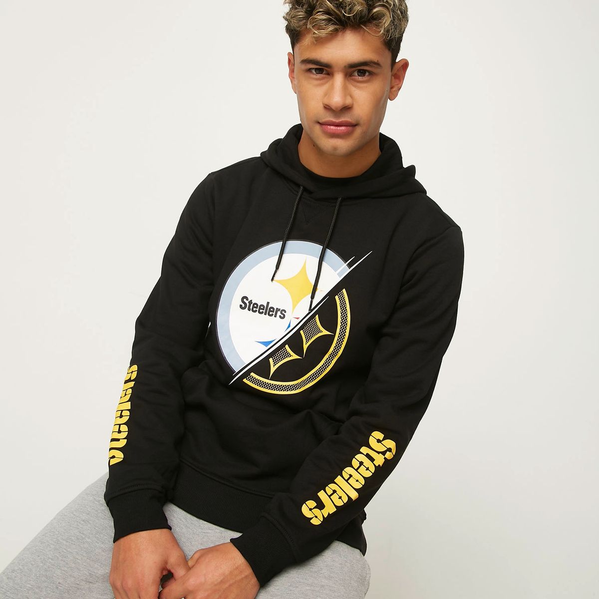 NFL - Nfl Polerón Manga Larga Algodón Hombre