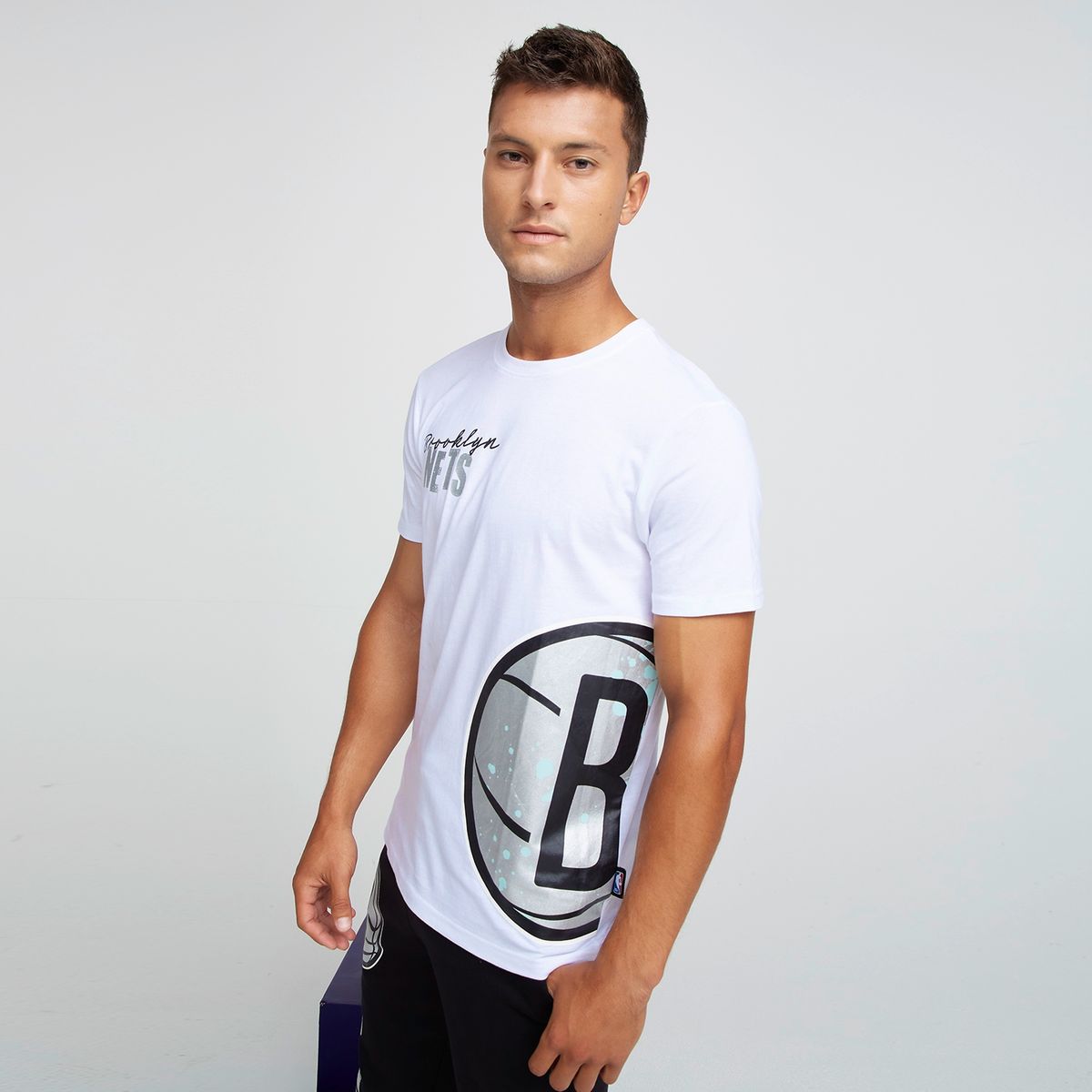NBA - Nba Polera Manga Corta Algodón Hombre