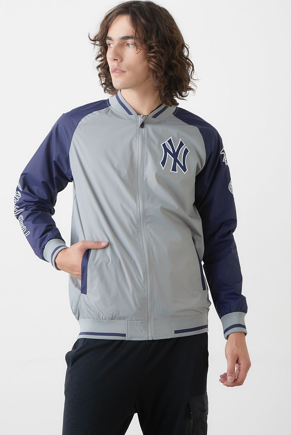 MLB - MLB Chaqueta con Cierre Hombre