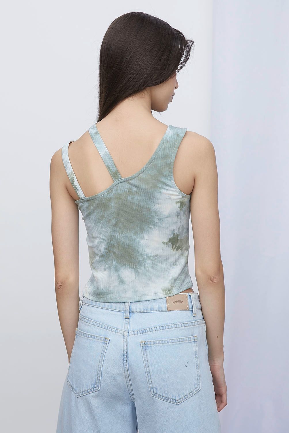 SYBILLA - Sybilla Polera Sin Mangas Algodón Mujer