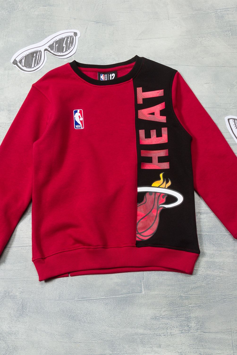 NBA - Polerón 1 pieza Algodón Niño