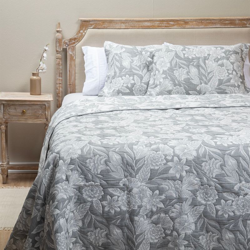 ROBERTA ALLEN - Quilt Mercedes Diseño Floral Roberta Allen