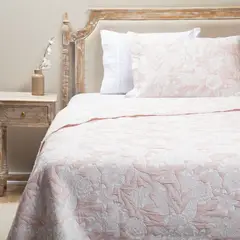 ROBERTA ALLEN - Quilt Mercedes 1.5 Plazas Rosa
