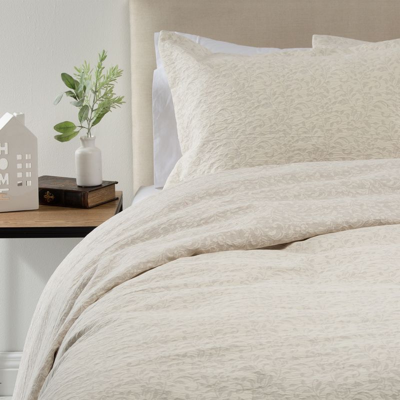 ROBERTA ALLEN - Quilt Lauri Beige + Funda De Almohada Roberta Allen