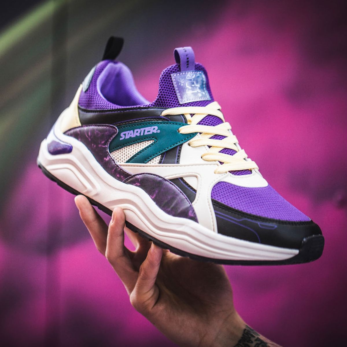 STARTER - Zapatilla Urbana Hombre Morado Starter