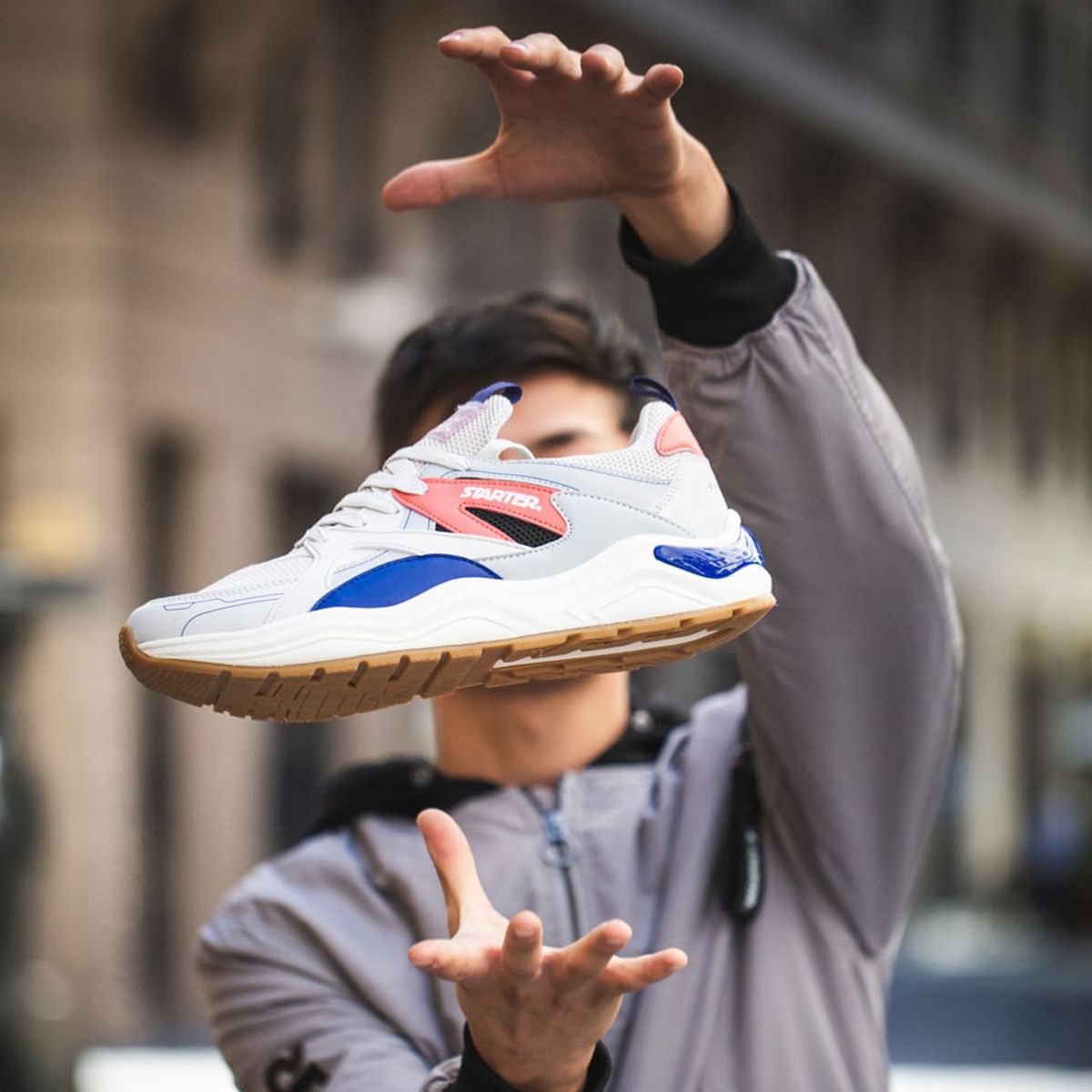 STARTER - Zapatilla Urbana Hombre Gris Starter