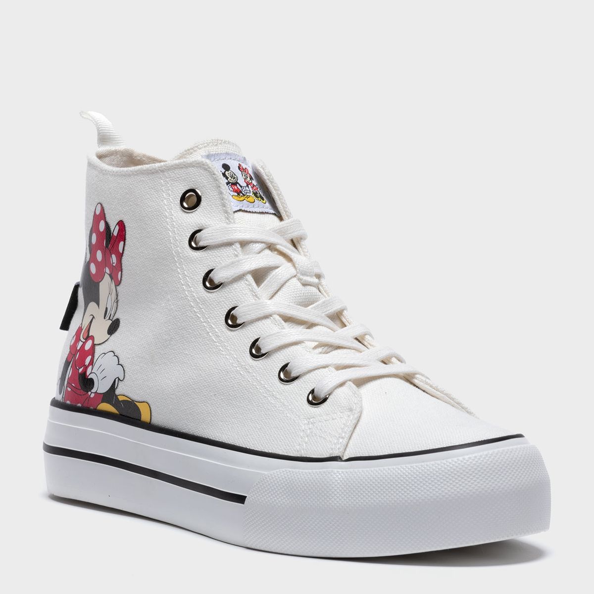 DISNEY - Zapatilla Urbana Mujer Blanco Disney
