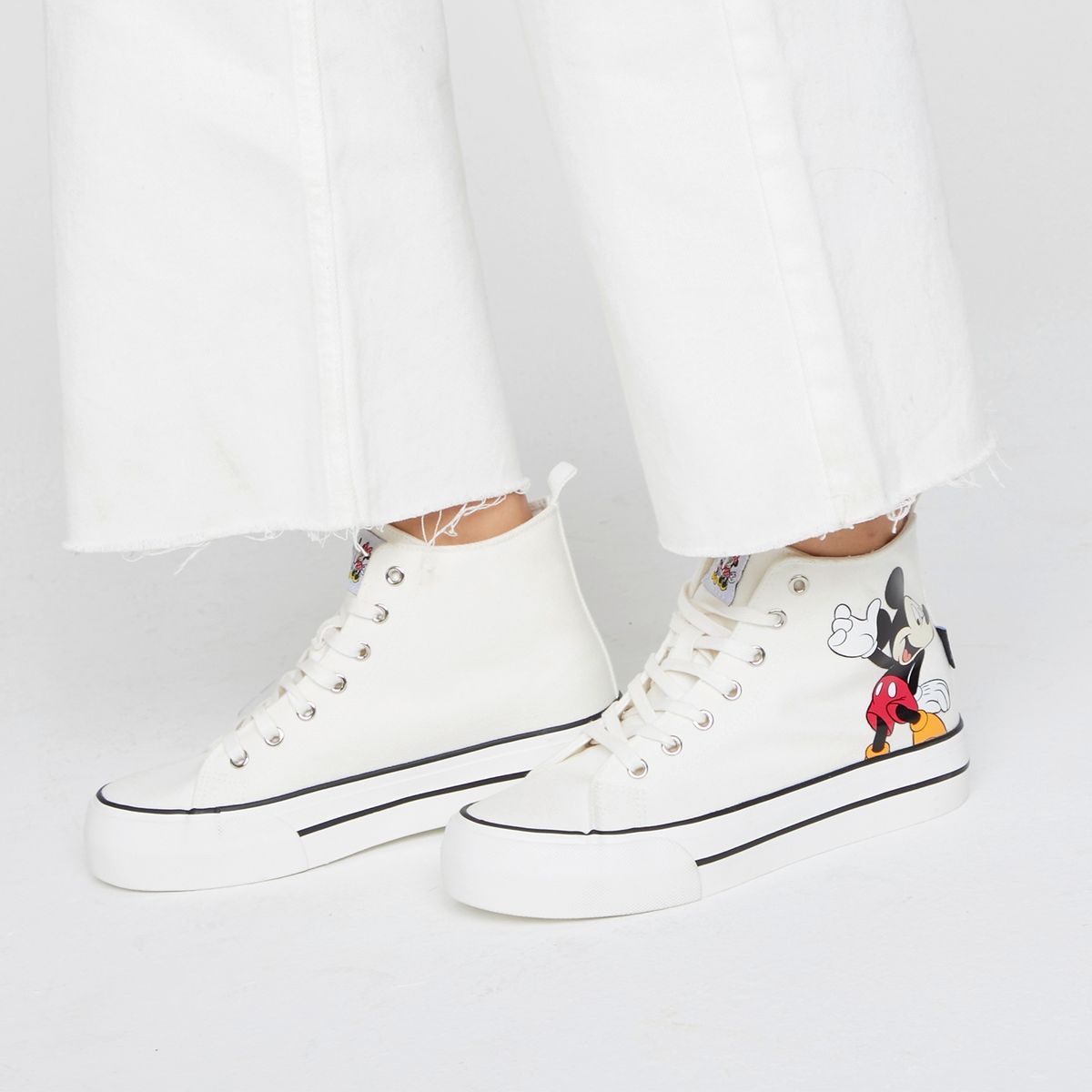 DISNEY - Zapatilla Urbana Mujer Blanco Disney