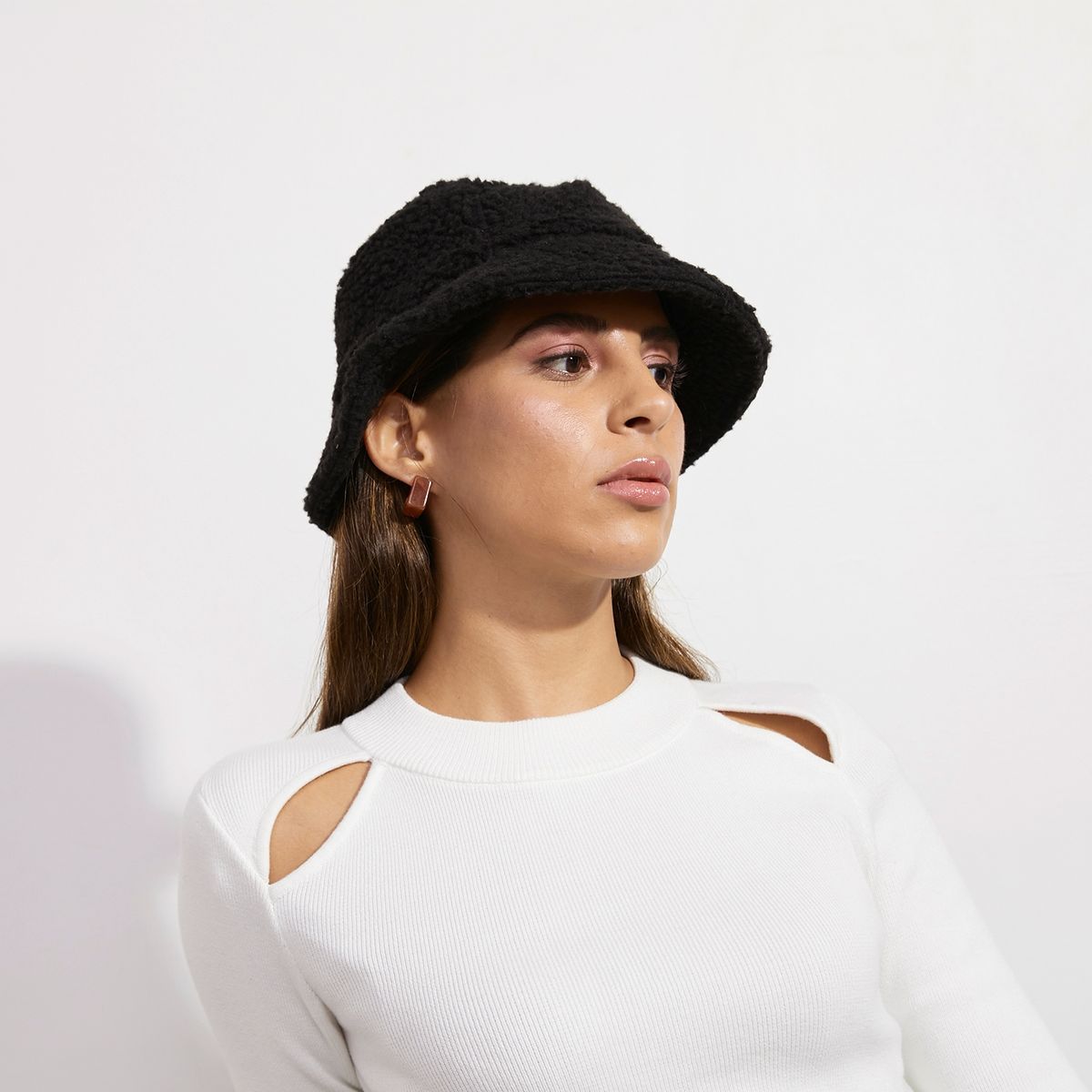 DAHLA - Pack 2 Gorros Bucket Dahla Mujer Casual Tejido Felpa