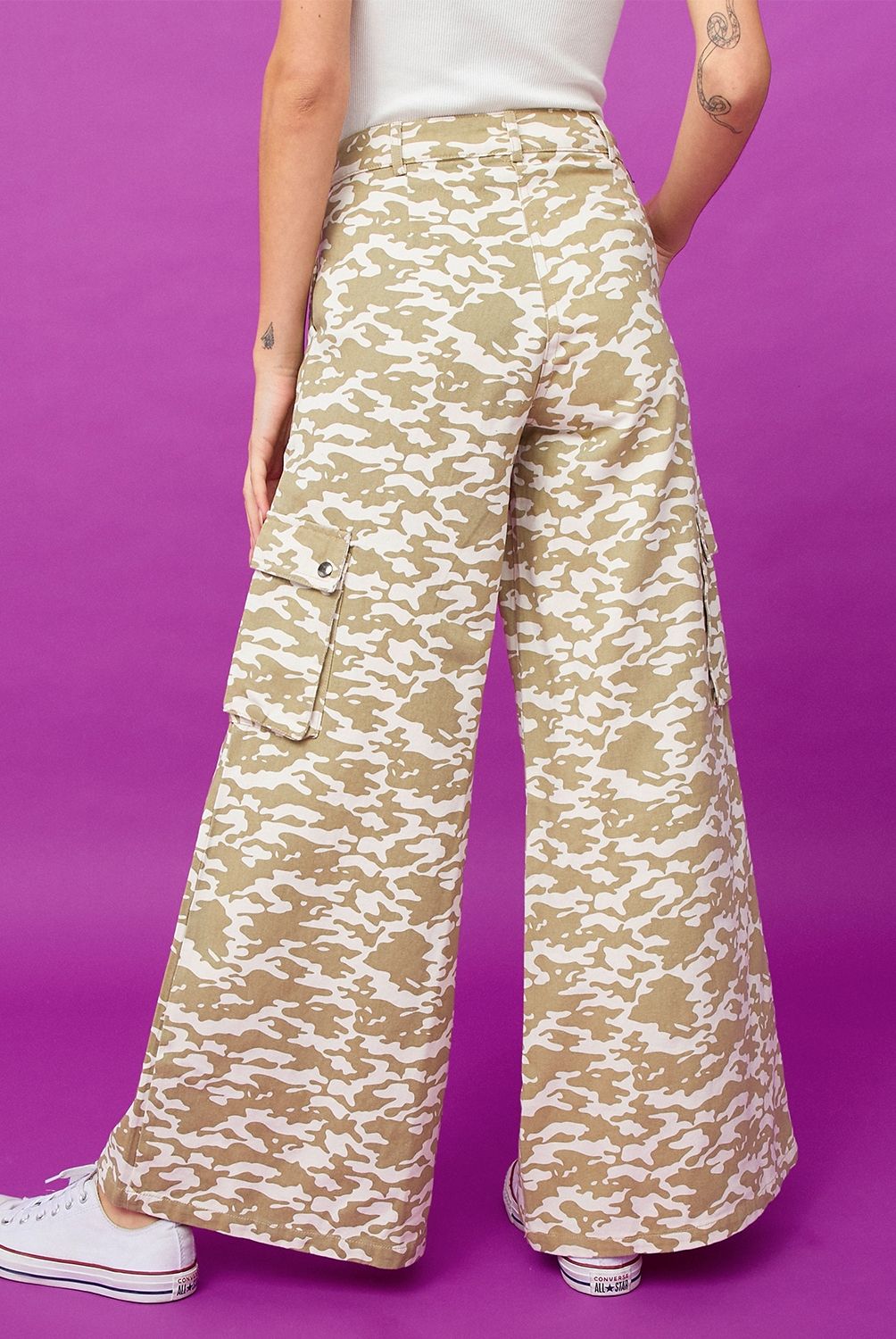 SYBILLA - Sybilla Pantalón Palazzo Tiro Alto Mujer