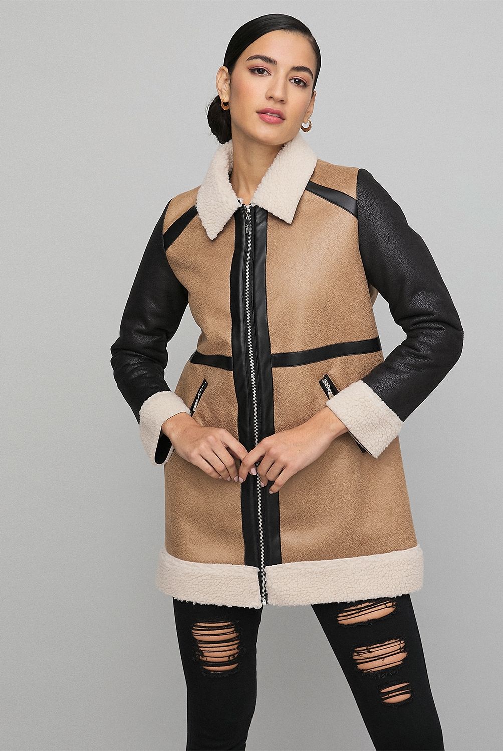 MOSSIMO - Mossimo Chaquetón Mujer