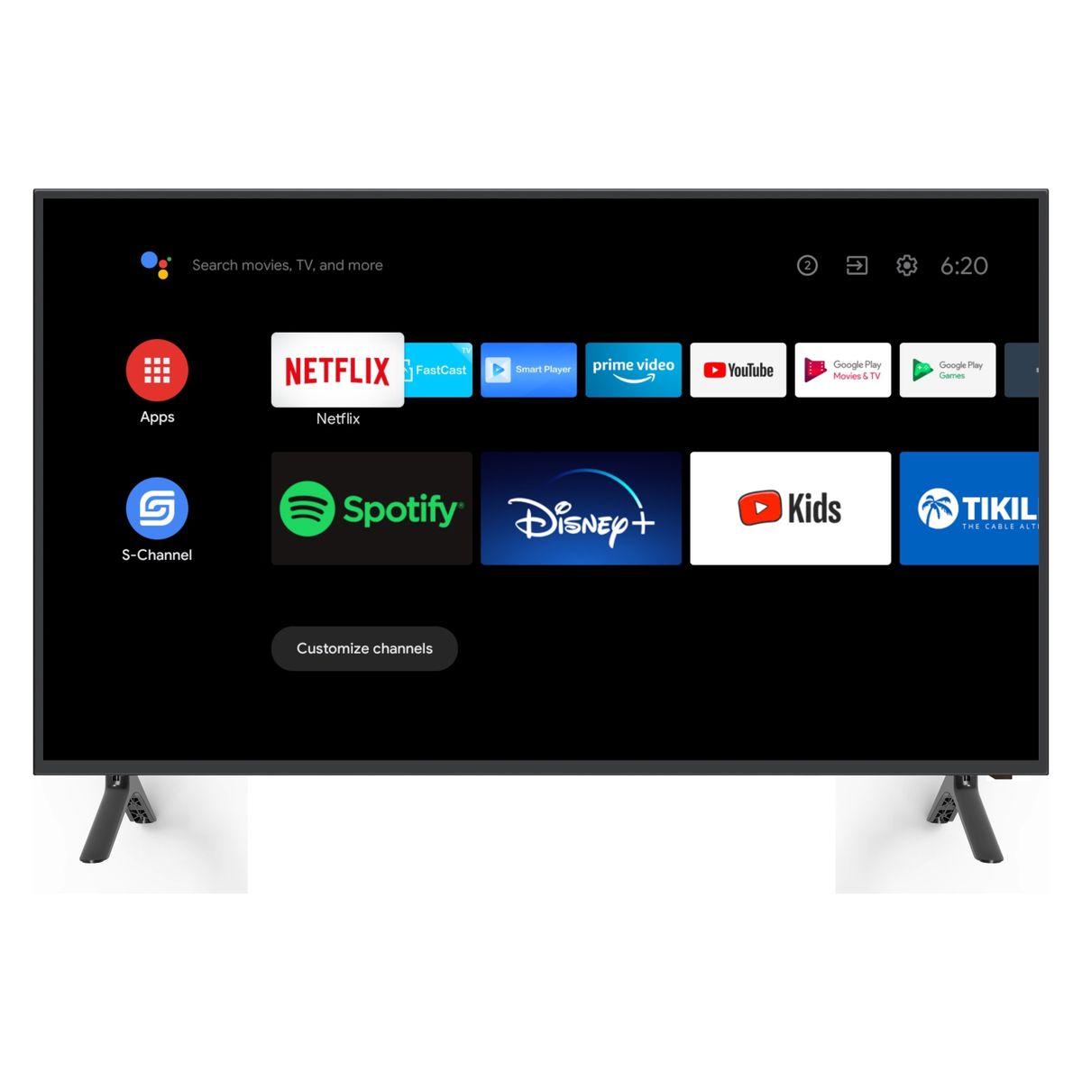 RECCO - LED 39" HD Android Smart TV Recco RLED-L39D1840A