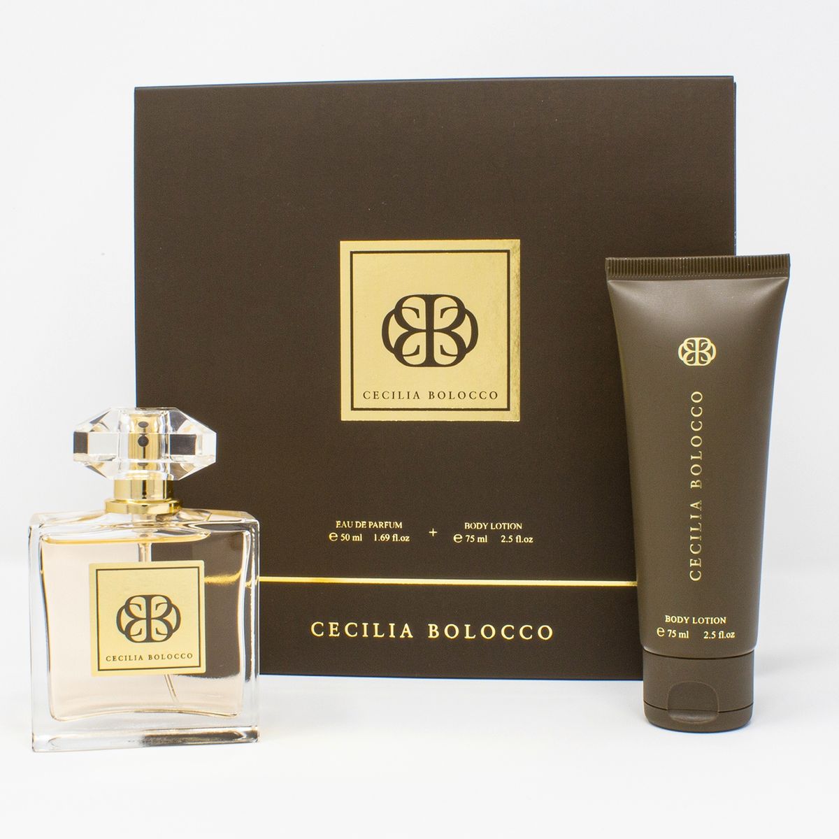 CECILIA BOLOCCO - Set Perfume Mujer Cecilia Bolocco 50 ml + Body Lotion 75 ml Edp