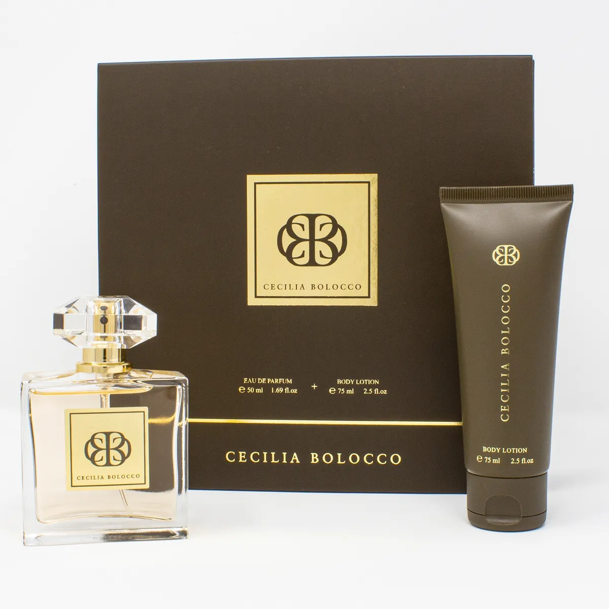 CECILIA BOLOCCO - Set Perfume Mujer Cecilia Bolocco 50 ml + Body Lotion 75 ml Edp