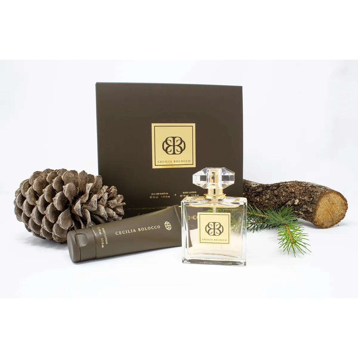 CECILIA BOLOCCO - Set Perfume Mujer Cecilia Bolocco 50 ml + Body Lotion 75 ml Edp