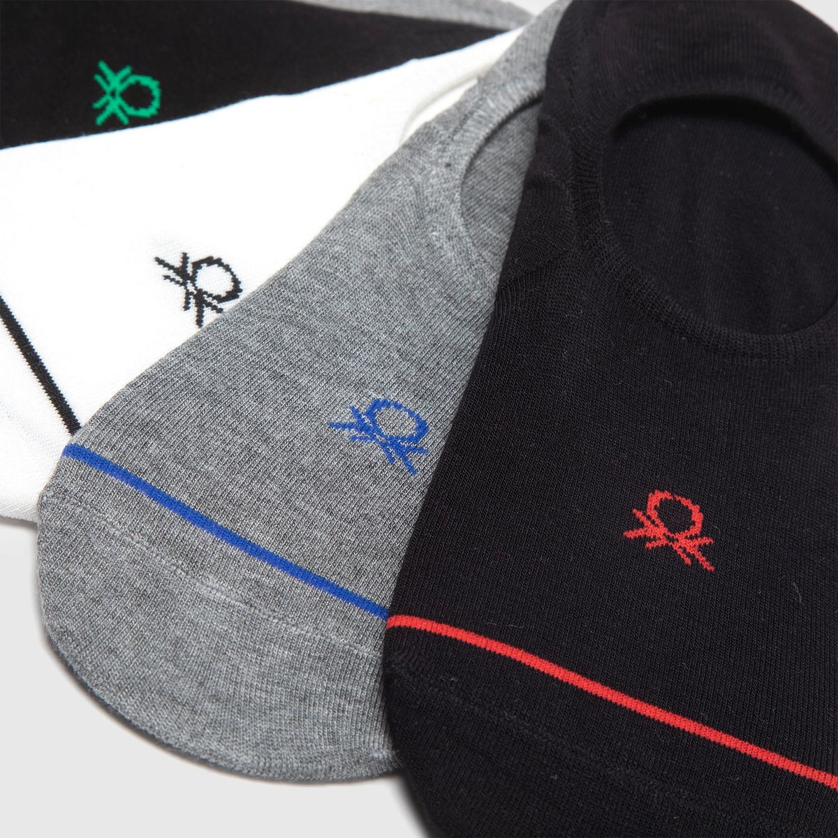 BENETTON - Pack De 5 Calcetines Algodón Hombre Benetton