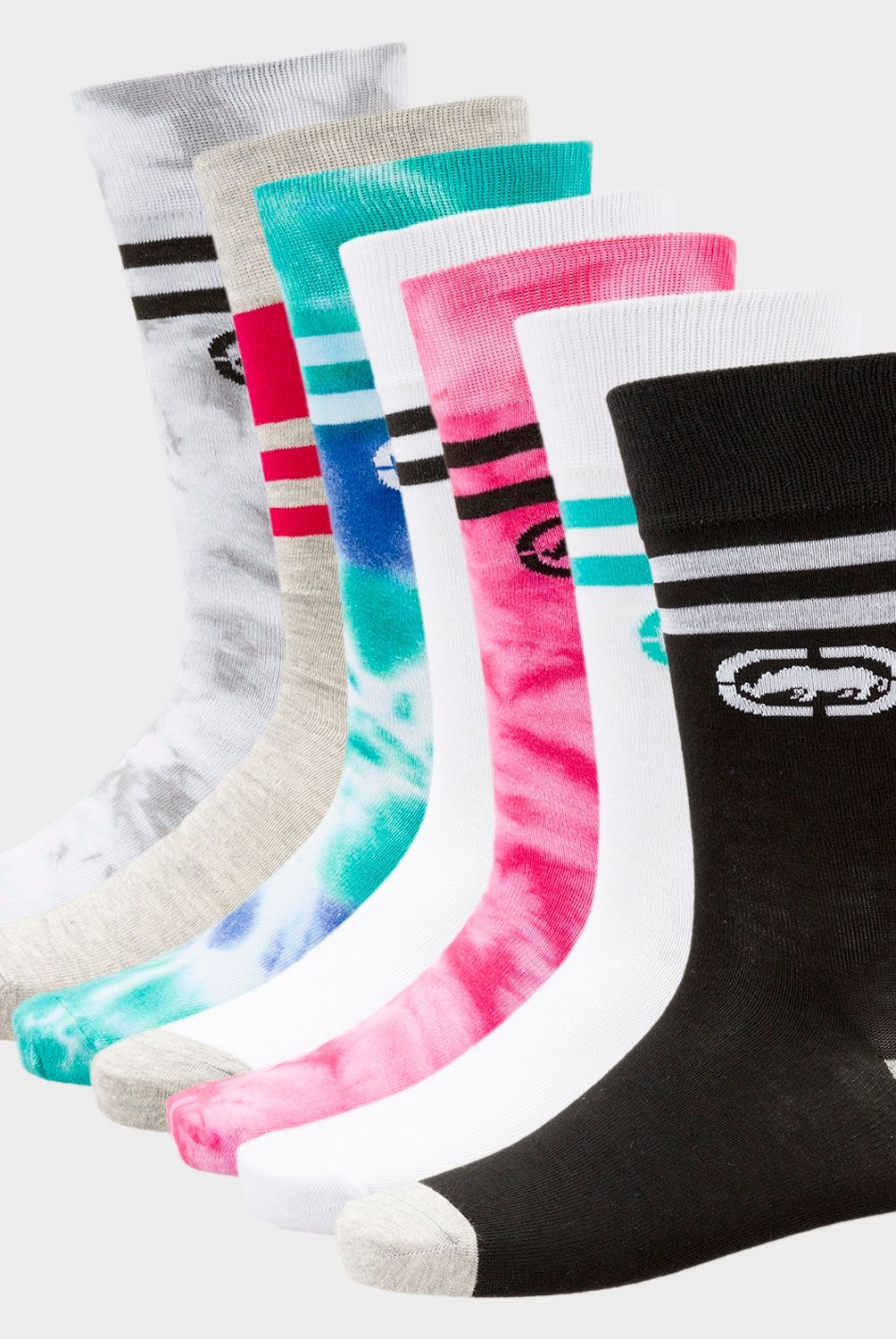ECKO - Pack De 7 Calcetines Casuales Algodón Hombre Ecko