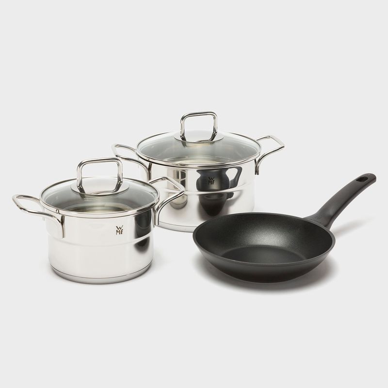 WMF - Batería De Cocina Acero Inoxidable 5 Piezass Nordic Profi Wmf