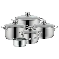 Batería de Cocina 9 Piezas Acero Inoxidable Diadem Plus