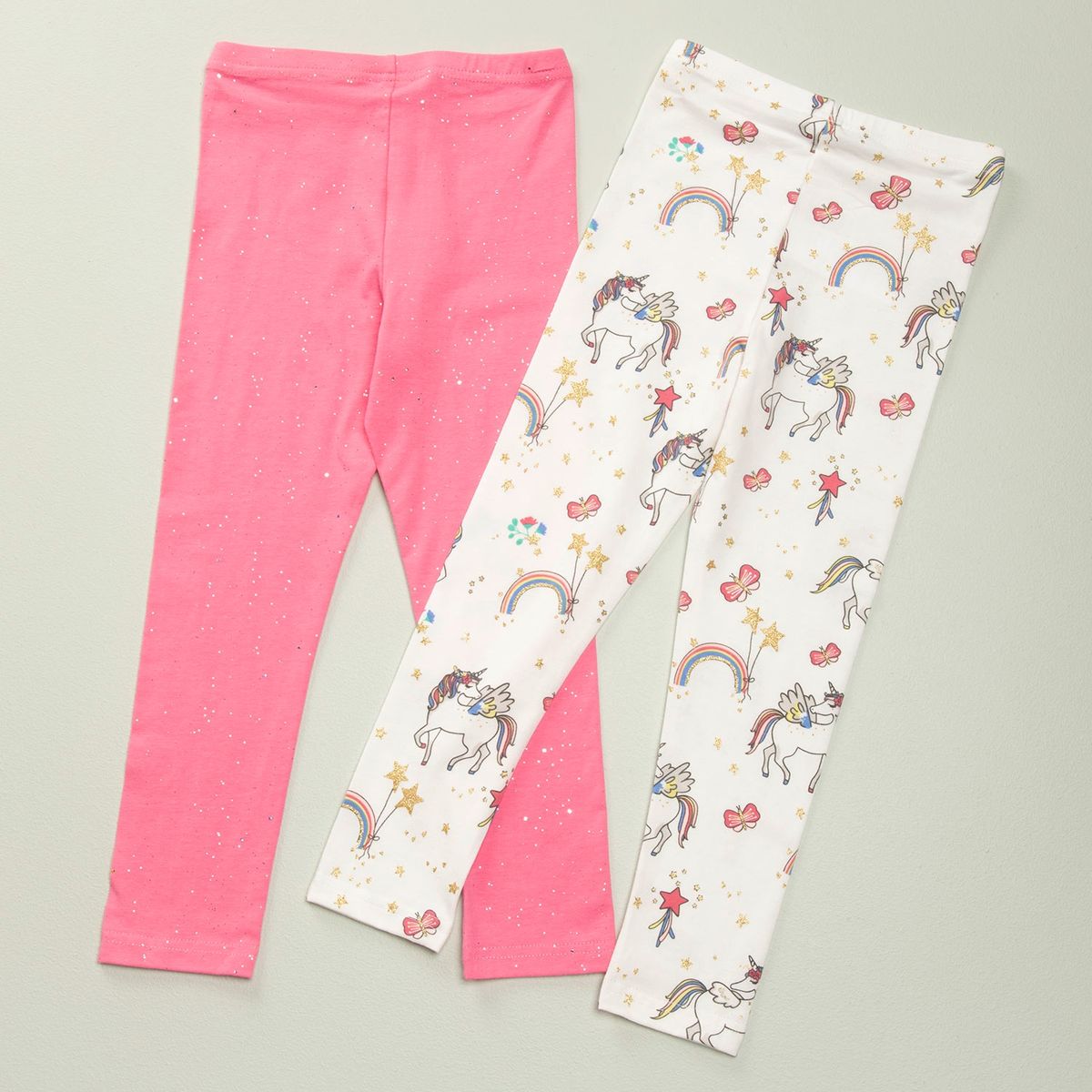 YAMP - Calza Pack De 2 Unidades Niña Algodón Yamp