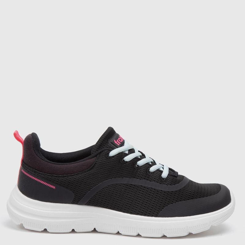 FRATTA - Zapatilla Running Mujer Negro Fratta