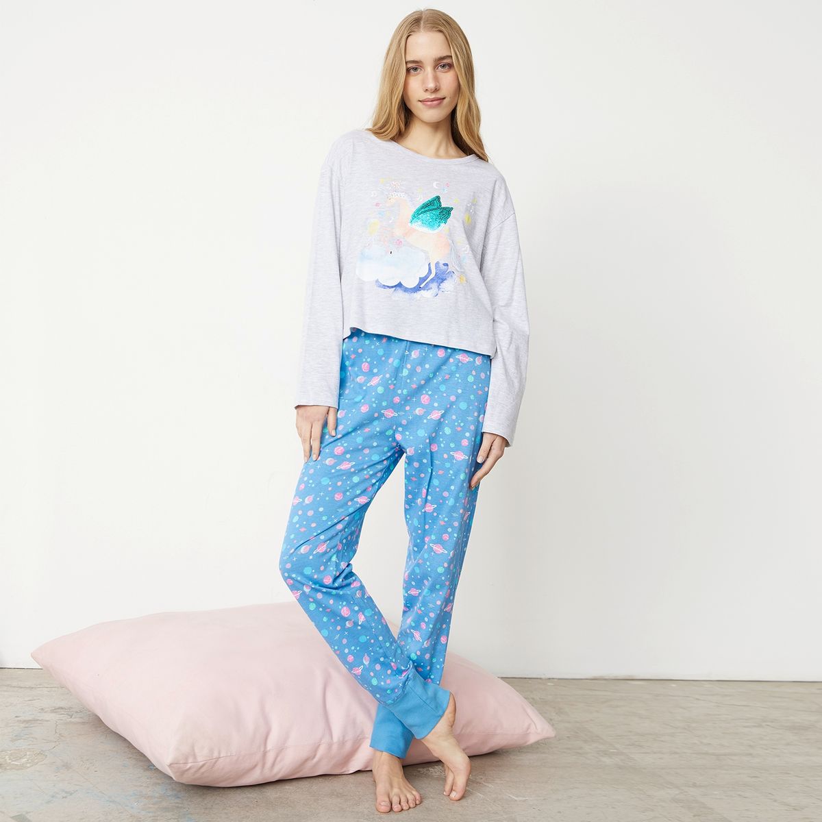 SYBILLA - Pijama Algodón Mujer Sybilla