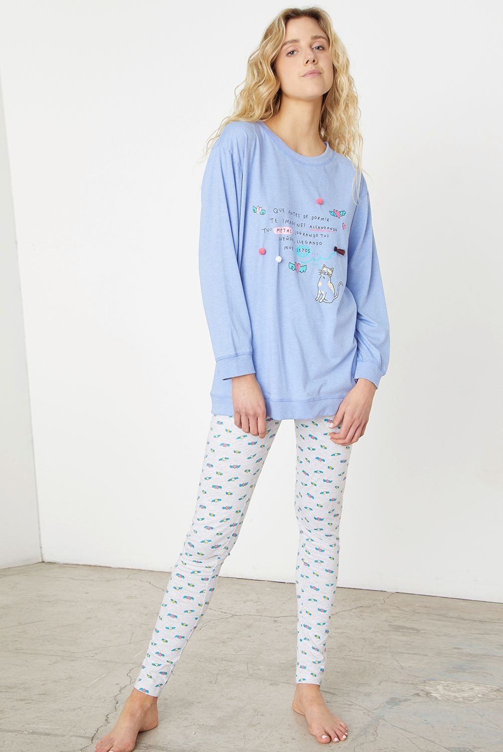 SYBILLA - Sybilla Pijama Mujer By Pan Con Mango