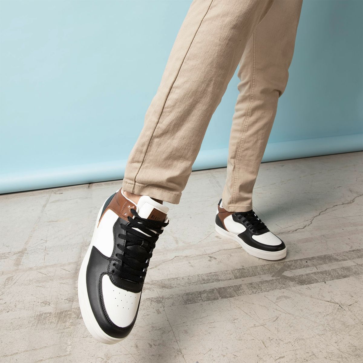 BEARCLIFF - Zapatilla Urbana Hombre Negro Bearcliff